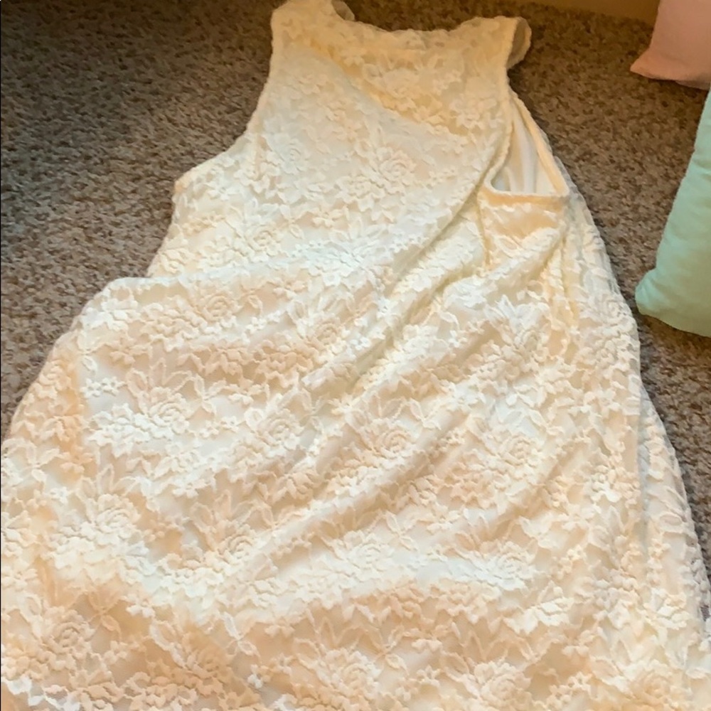 White Lace Dress